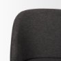 70255 - Shannon Dining Chair w/ Gray Fabric & Matte Black Metal