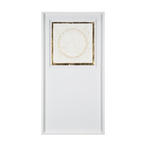 15145 - Caldera White by Studio M a handmade Original Framed Artwork under Glass