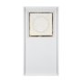 15145 - Caldera White by Studio M a handmade Original Framed Artwork under Glass