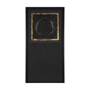 Caldera Black by Studio M a handmade Original Framed Artwork under Glass