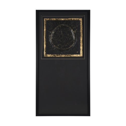 15146 - Caldera Black by Studio M a handmade Original Framed Artwork under Glass