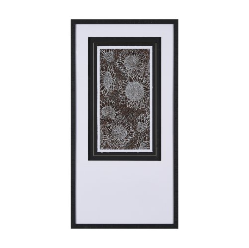 15153 - Sunflower Fest I by Mercana Studio a Hand Embellished Textured Framed Art Print Matted under Glass
