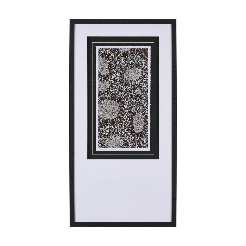 15154 - Sunflower Fest II by Mercana Studio a Hand Embellished Textured Framed Art Print Matted under Glass