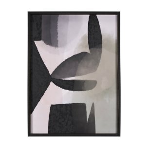 Shape Shift - Diverge by Mercana Studio a Hand Embellished Textured Framed Art Print