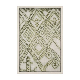 Story Teller I Olive by Mercana Studio a Hand Embelished Textured Framed Art Print