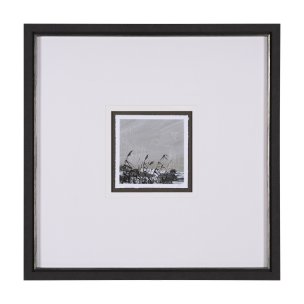 Winter Day V by Mercana Studio a Hand Embellished Textured Framed Art Print Matted under Glass
