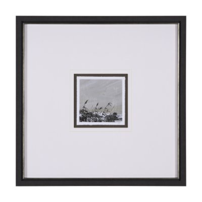 15190 - Winter Day V by Mercana Studio a Hand Embellished Textured Framed Art Print Matted under Glass