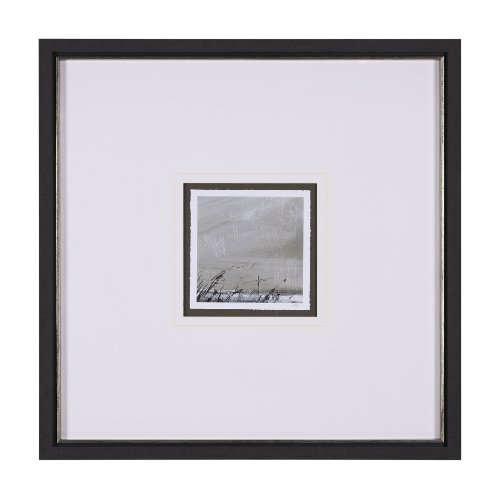 15191 - Winter Day VI by Mercana Studio a Hand Embellished Textured Framed Art Print Matted under Glass
