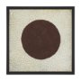 102610-FS - Red Sun by Mercana Studio a Hand Embellished Textured Framed Canvas