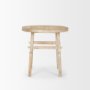 70489 - Rosie Large Blonde Wood End Table