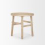 70489 - Rosie Large Blonde Wood End Table