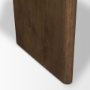 70561-AB - Rumer Dark Brown Wood w/ White Marble Coffee Table