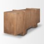 70628 - Eula Medium Brown Wood 4-Door Sideboard