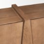 70628 - Eula Medium Brown Wood 4-Door Sideboard