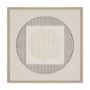 15147 - String Net I by Studio M a handmade Original Framed 3D Textured Artwork under Glass