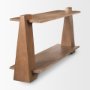 70630 - Eula Medium Brown Wood Console Table
