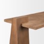 70630 - Eula Medium Brown Wood Console Table