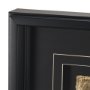 15146 - Caldera Black by Studio M a handmade Original Framed Artwork under Glass