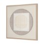 15147 - String Net I by Studio M a handmade Original Framed 3D Textured Artwork under Glass