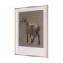 15150 - Buckskin Blanket by Mercana Studio a Hand Embellished Textured Framed Art Print