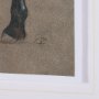 15150 - Buckskin Blanket by Mercana Studio a Hand Embellished Textured Framed Art Print