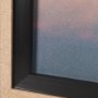 15157 - Evening Flight by Mercana Studio a Hand Embellished Textured Framed Photo Art Print Matted under Gla