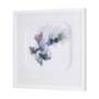 15166 - Seagrass - Sway by Mercana Studio a Hand Embellished Textured Framed Art Print Matted under Glass