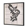 15182 - Papyrus Foliage II by Mercana Studio a Hand Embellished Textured Framed Art Print