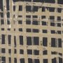 15183 - Woven Lines II Tan  by Mercana Studio a Hand Embellished Textured Framed Art Print