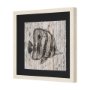 15197 - Wood Grain Fish I by Mercana Studio a Hand Embellished Textured Framed Art Print Matted under Glass