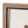 15202 - Terracotta Arches II by Studio M a handmade Original Framed 3D Textured Artwork under Glass