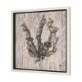 15205 - Wood Grain Sea Plant I by Mercana Studio a Hand Embellished Textured Framed Art Print