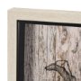 15205 - Wood Grain Sea Plant I by Mercana Studio a Hand Embellished Textured Framed Art Print