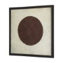102610-FS - Red Sun by Mercana Studio a Hand Embellished Textured Framed Canvas