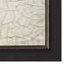 102610-FS - Red Sun by Mercana Studio a Hand Embellished Textured Framed Canvas