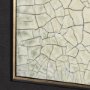102610-FS - Red Sun by Mercana Studio a Hand Embellished Textured Framed Canvas