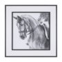 15138 - Poised by Mercana Studio a Hand Embellished Textured Framed Art Print Matted under Glass