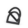 70526 - Locke Small Matte Black Metal Decorative Object