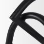 70526 - Locke Small Matte Black Metal Decorative Object