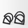 70526 - Locke Small Matte Black Metal Decorative Object
