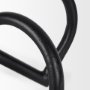 70527 - Locke Large Matte Black Metal Decorative Object