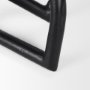 70527 - Locke Large Matte Black Metal Decorative Object