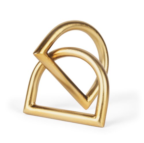 70528 - Locke Small Matte Gold Metal Decorative Object