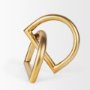 70528 - Locke Small Matte Gold Metal Decorative Object