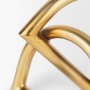 70528 - Locke Small Matte Gold Metal Decorative Object