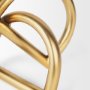 70528 - Locke Small Matte Gold Metal Decorative Object