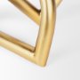 70528 - Locke Small Matte Gold Metal Decorative Object