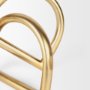 70529 - Locke Large Gold Metal Decorative Object