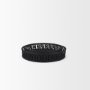 70540 - Thea Matte Black Wicker Trays (Set of 2)
