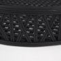 70540 - Thea Matte Black Wicker Trays (Set of 2)